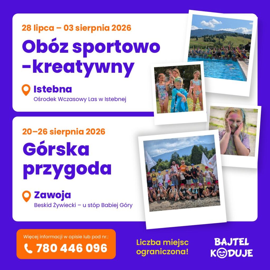 Ulotka - oferta na lato